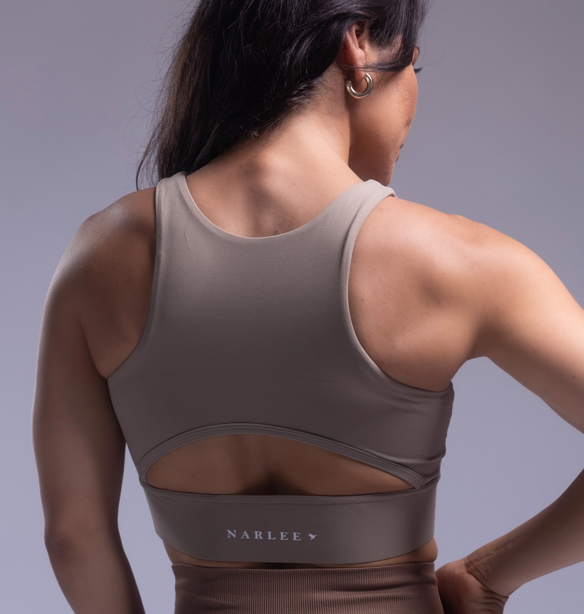 Bae sports Bra Beige