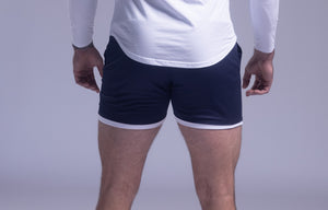 Signature Shorts Navy-Blue