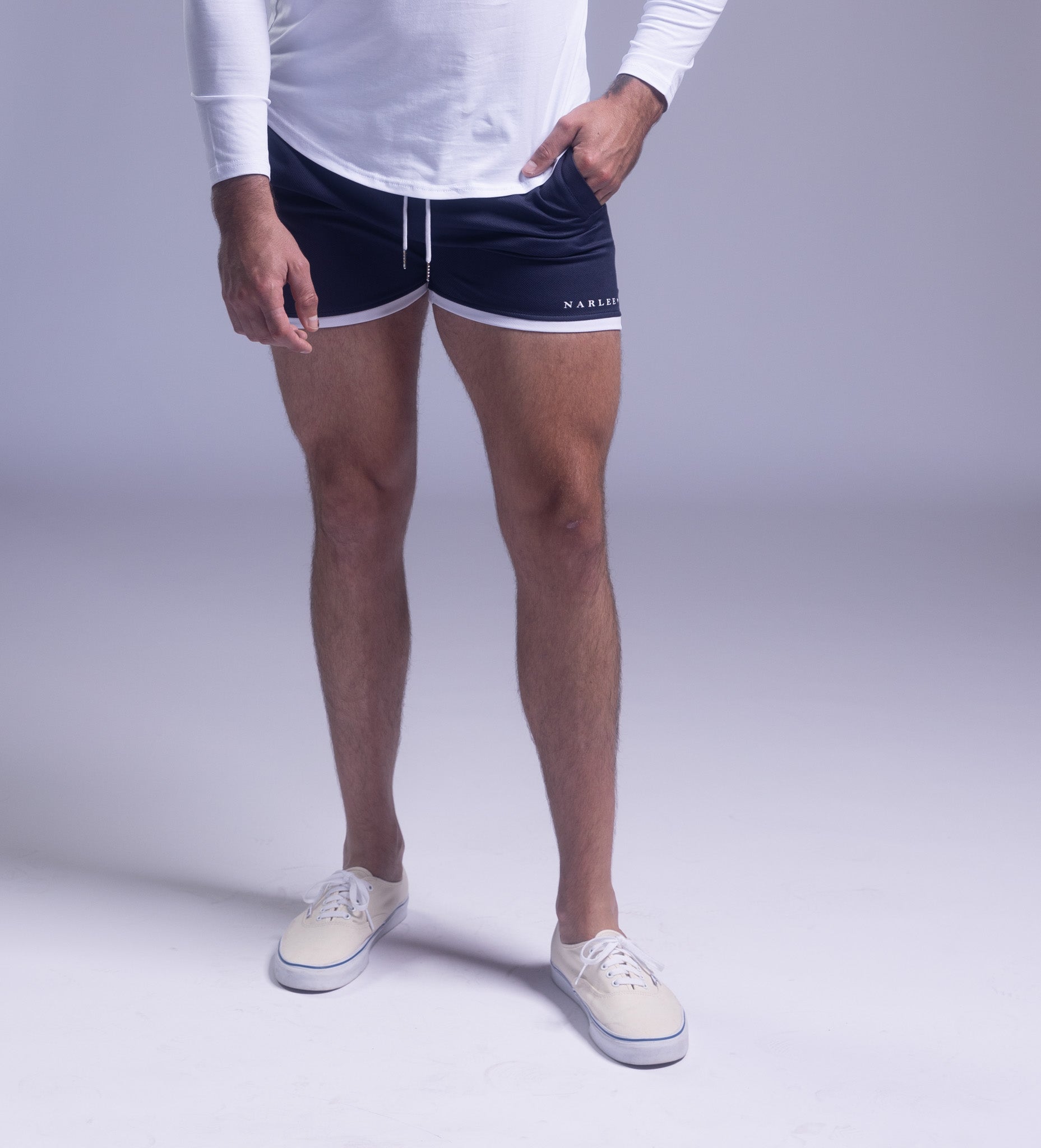 Signature Shorts Navy-Blue