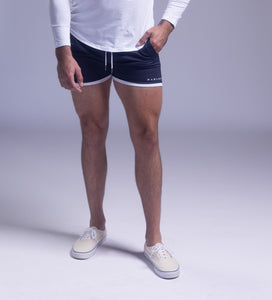 Signature Shorts Navy-Blue