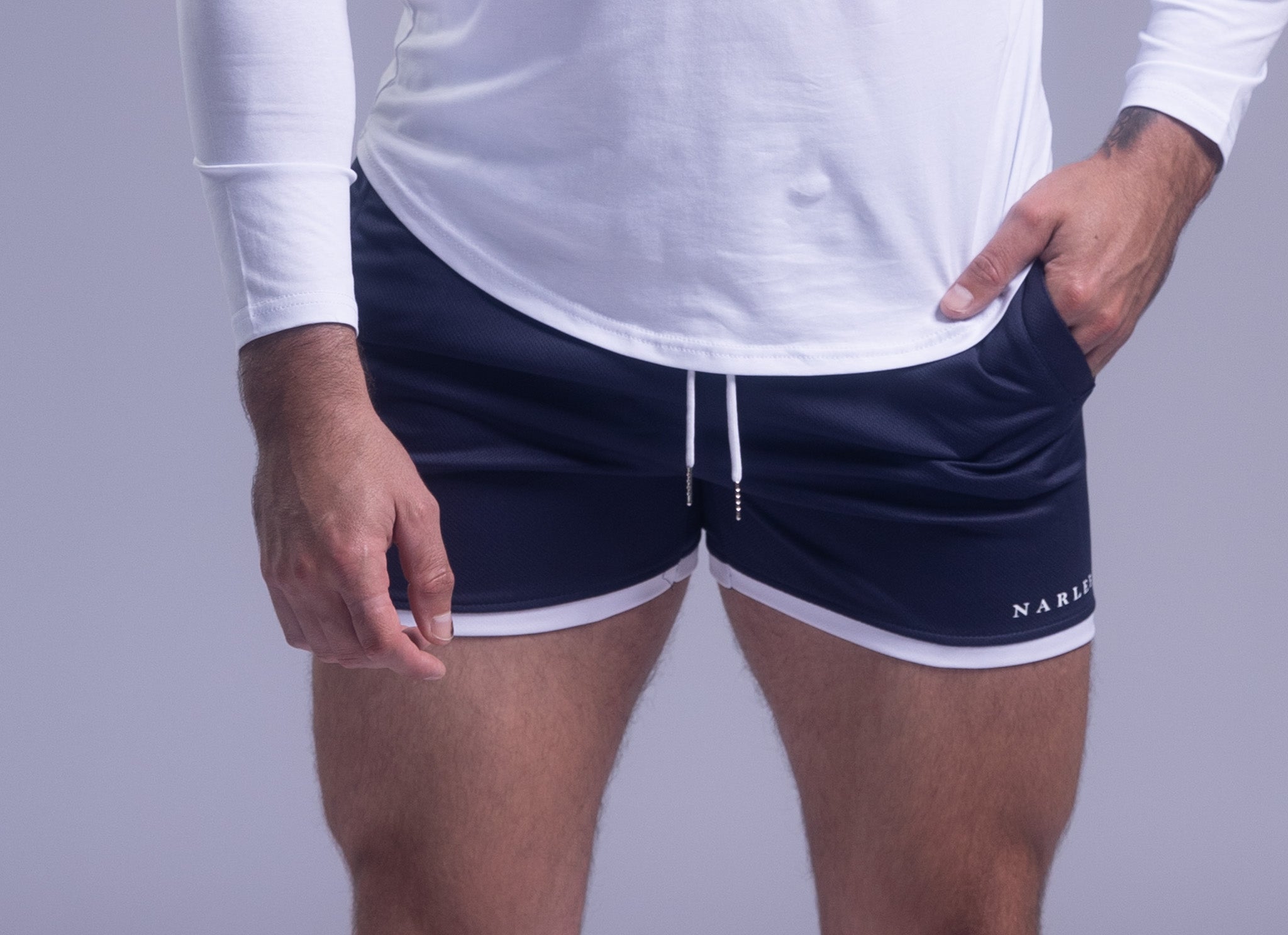 Signature Shorts Navy-Blue