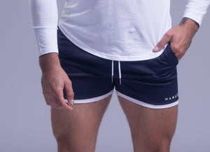 Signature Shorts Navy-Blue